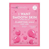 Brilliant I Want Smooth Skin Clarifying Sheet Mask - Pinoyhyper