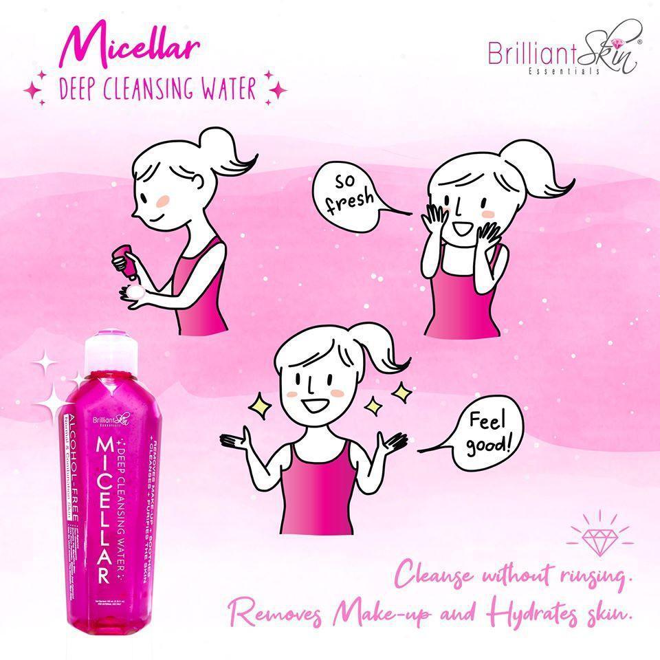 Brilliant Micellar Deep Cleansing Water - 100ml - Pinoyhyper