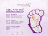 Brilliant Skin Heel and Toe Lavender Foot Mask (Violet) - Pinoyhyper