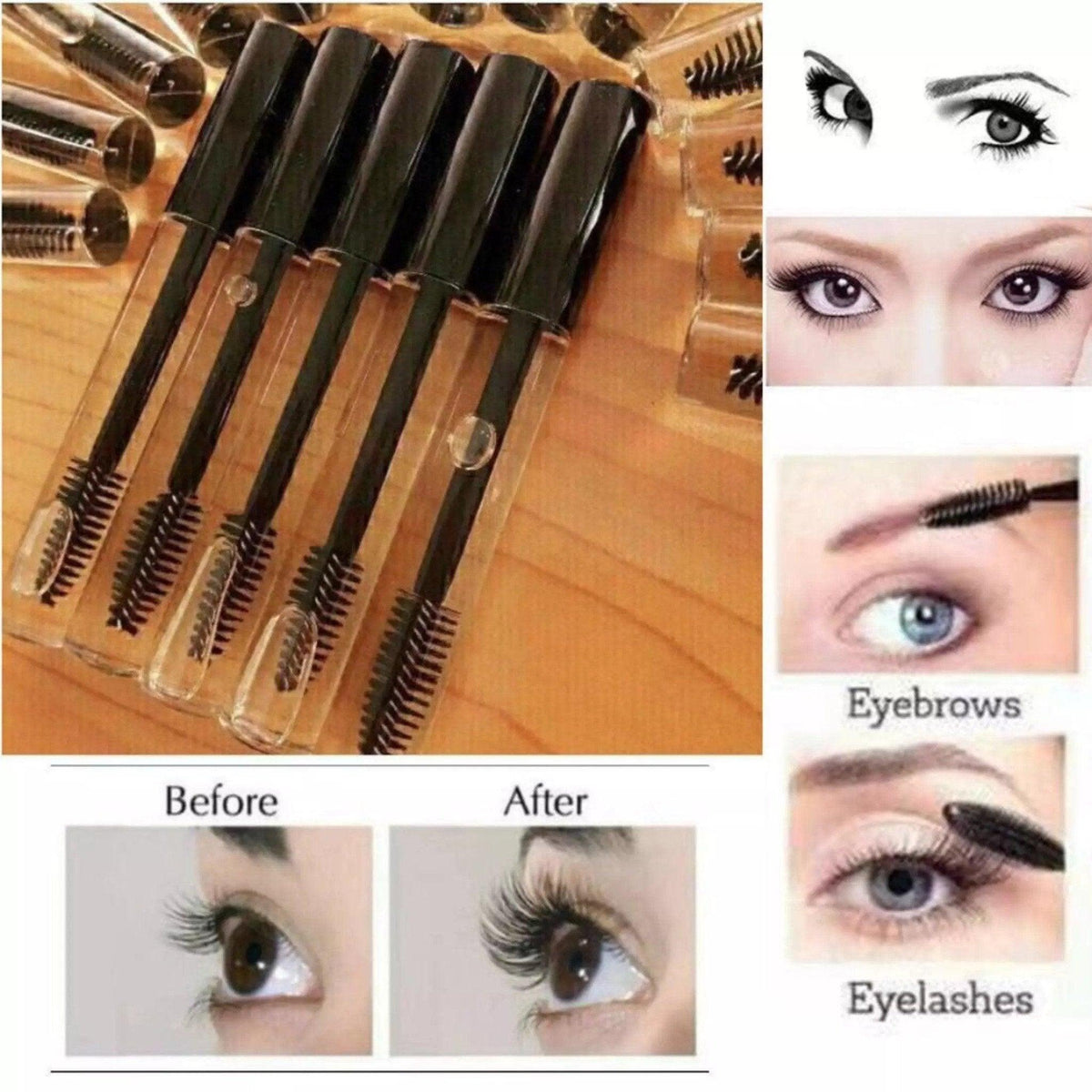 Castor Oil For Eyelashes And Eyebrows 1pcs - Pinoyhyper