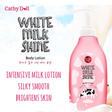 Cathay Doll White Make Shine Body Lotion - 450ml - Pinoyhyper