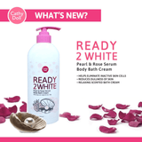 Cathy Doll Ready 2 White Pearl & Rose Serum Body Bath Cream - 500ml - Pinoyhyper