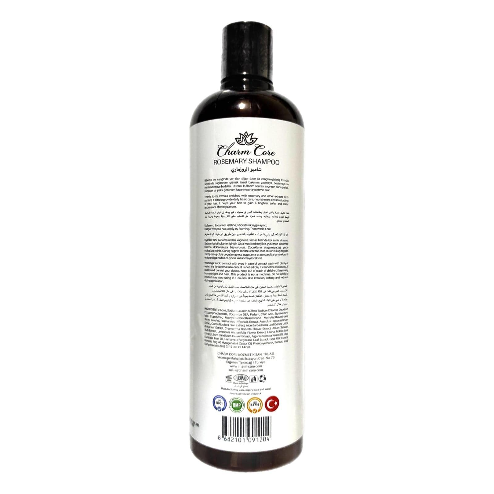 Charm Core Rosemary Shampoo - 700ml - Pinoyhyper