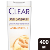 Clear Anti Hair Fall Shampoo With Ginger Root - 400ml - Pinoyhyper