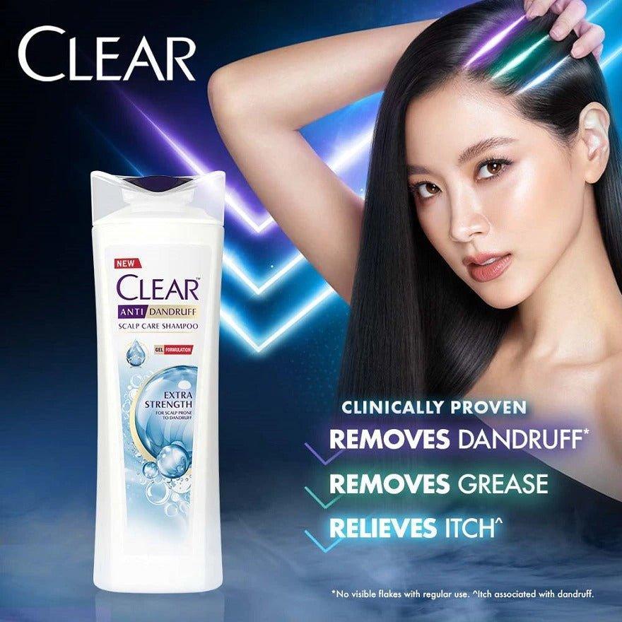 CLEAR Extra Strength Anti-dandruff Shampoo - 330ml - Pinoyhyper