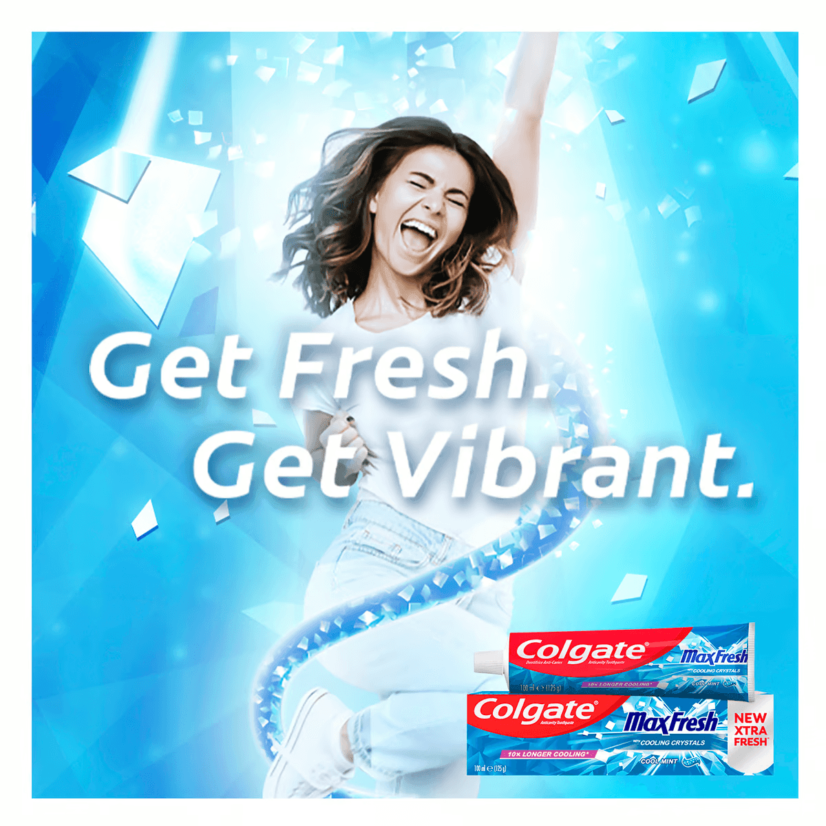 Colgate Max Fresh Cool Mint Toothpaste - 100ml - Pinoyhyper