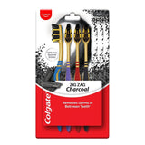 Colgate ZigZag Charcoal Bristle Toothbrush - Soft (BUY 2 GET 2 Free) - Pinoyhyper