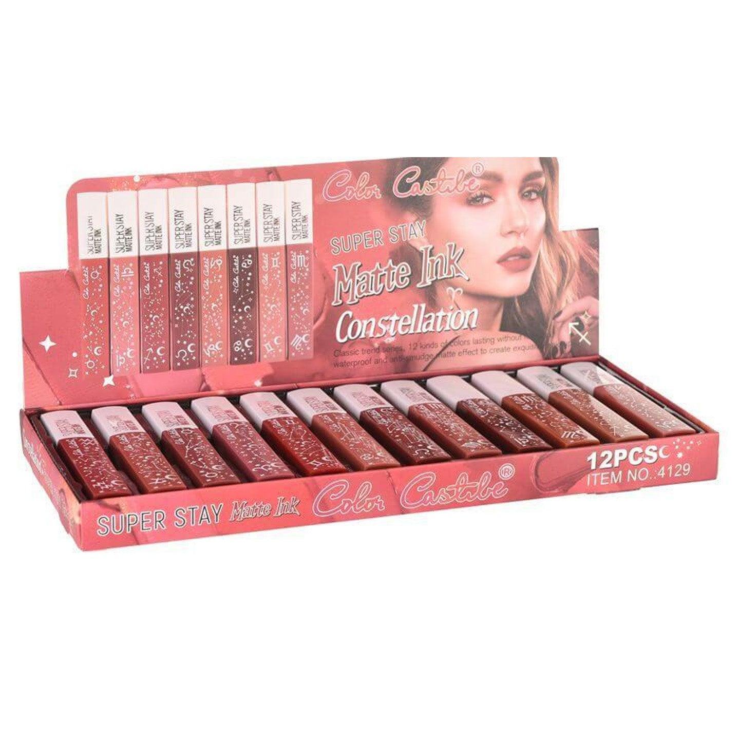 Color Castle Super Stay Matte Ink Constellation Lip Gloss 12Pcs Set - Pinoyhyper