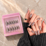 Pink Key High-End Wearable Nail Art #01 - PK2409-1 (12 Pcs)