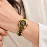 Clasico Women's Luxury Oval Gold Bracelet Watch - 5046L
