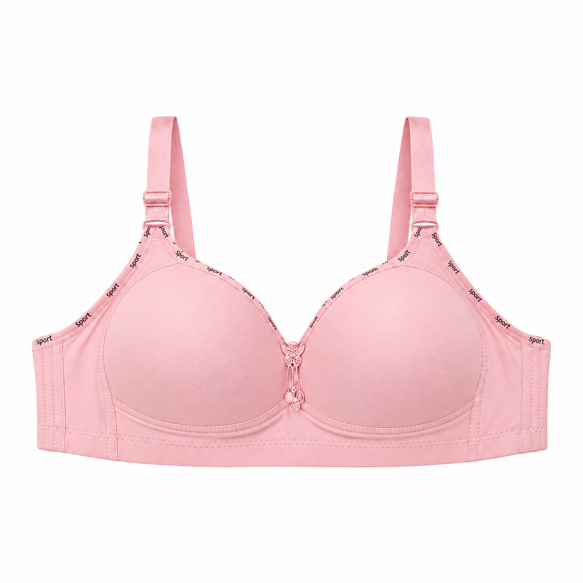 Women’s Full Coverage Padded Sports Bra with Adjustable Straps - 2204