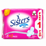 Sisters Day Maxi Regular Flow with wings 8+1 Pads