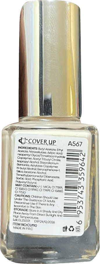 Cover Up Nail Polish - 15ml - Pinoyhyper