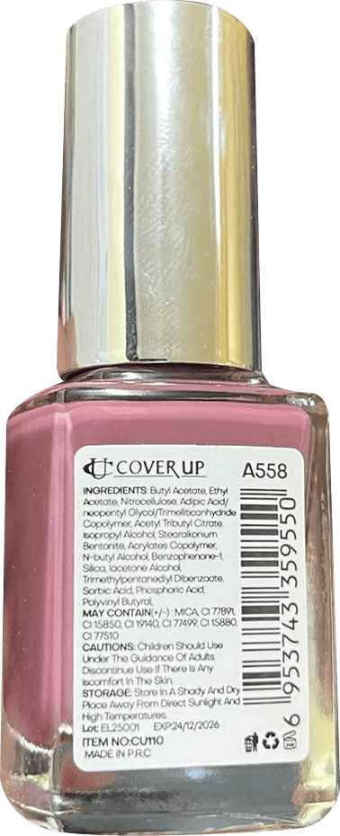 Cover Up Nail Polish - 15ml - Pinoyhyper