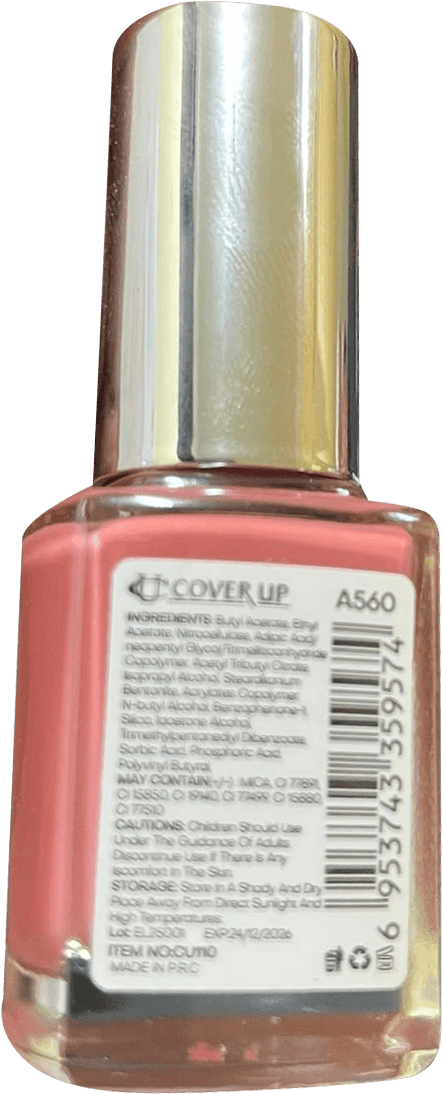 Cover Up Nail Polish - 15ml - Pinoyhyper