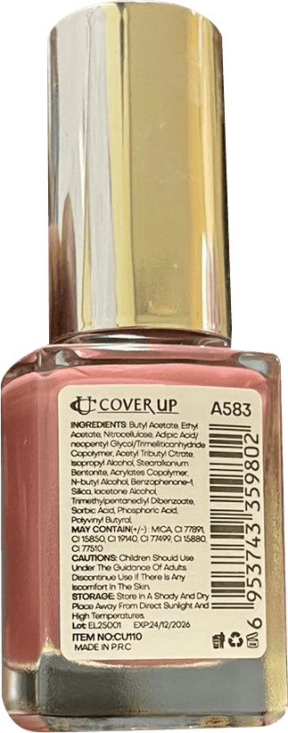 Cover Up Nail Polish - 15ml - Pinoyhyper