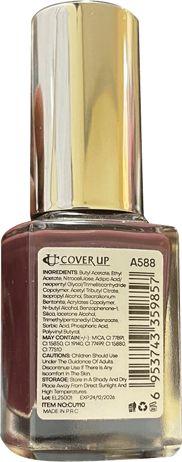 Cover Up Nail Polish - 15ml - Pinoyhyper