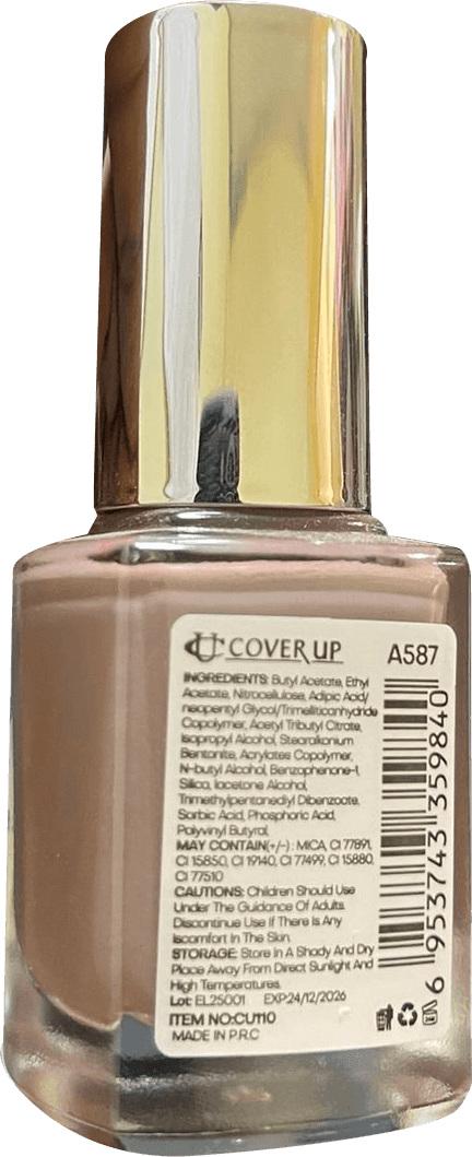 Cover Up Nail Polish - 15ml - Pinoyhyper