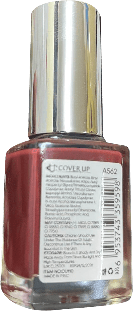 Cover Up Nail Polish - 15ml - Pinoyhyper