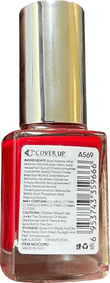 Cover Up Nail Polish - 15ml - Pinoyhyper