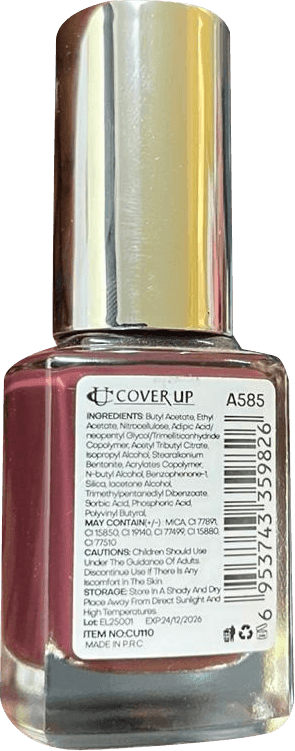 Cover Up Nail Polish - 15ml - Pinoyhyper