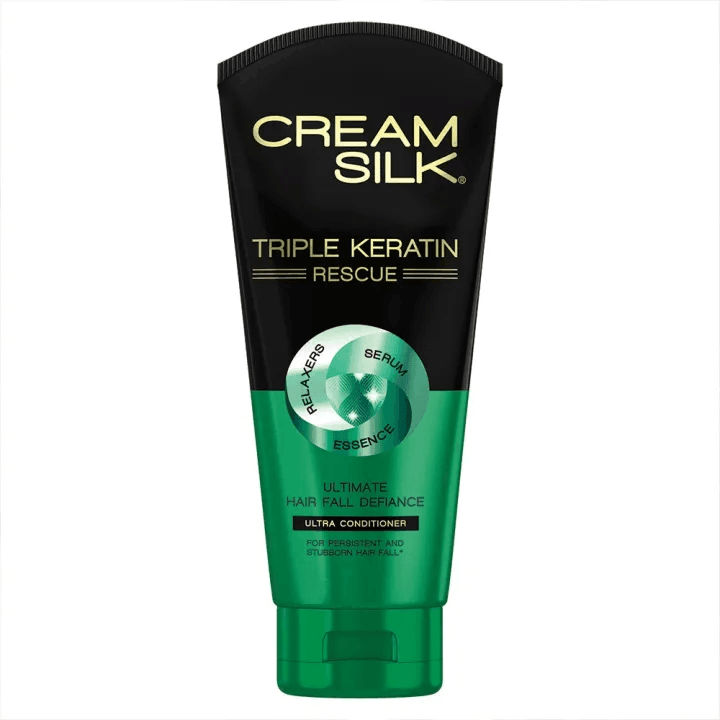 Cream Silk Triple Keratin Rescue Hair Fall Defiance Ultra Conditioner - 340ml - Pinoyhyper