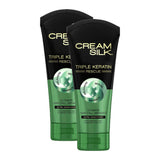 Cream Silk Triple Keratin Ultimate Hair Fall Defiance Conditioner 2 × 170ml (Offer) - Pinoyhyper