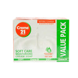 Creme 21 Soap Soft Care Moisturizing 4 x 125g - Pinoyhyper