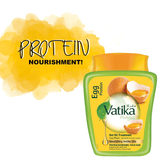 Dabur Vatika Egg Protein Hot Oil Treatment For Thick Hair - 500g - Pinoyhyper