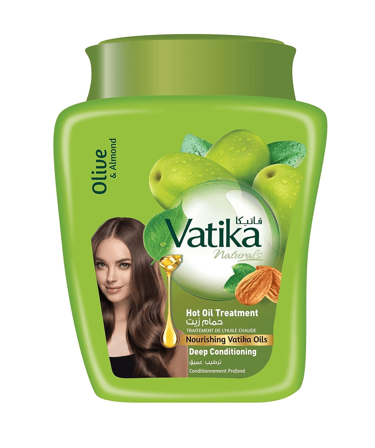 Dabur Vatika Olive & Almond Hot Oil Treatment Deep Conditioning - 500g - Pinoyhyper