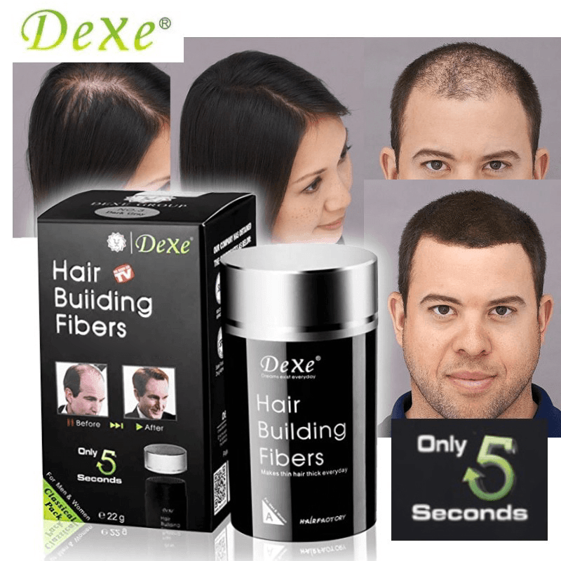 Dexe Hair Building Fibers Dark Brown No.2 - 22g - Pinoyhyper