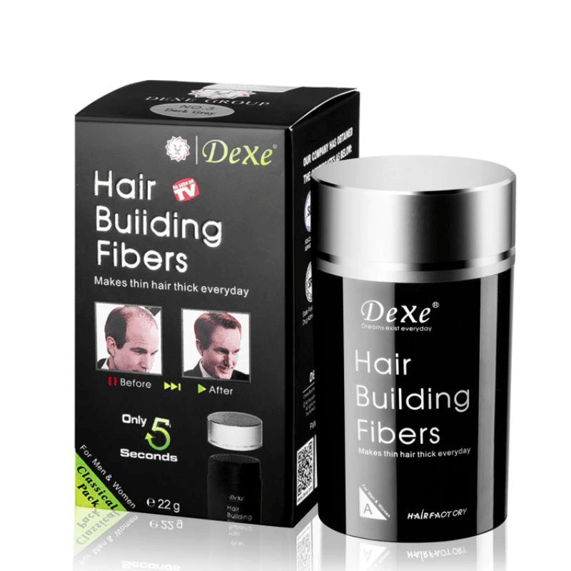 Dexe Hair Building Fibers Dark Brown No.2 - 22g - Pinoyhyper