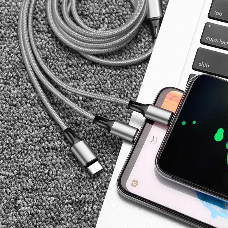 Dim 3 in 1 Fast Charging Cable 6A - Pinoyhyper