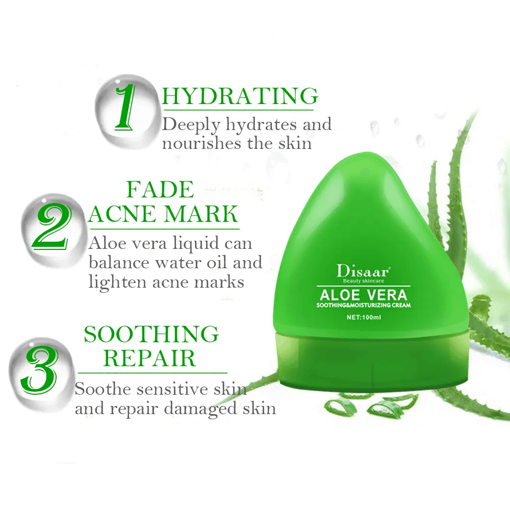 Disaar Aloe Vera Soothing & Moisturizing Cream - 100ml - Pinoyhyper