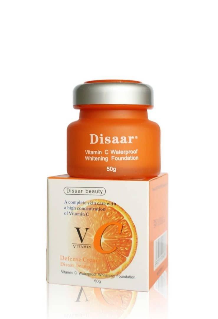 Disaar Beauty Vitamin C Whitening Foundation Cream - 50gm - Pinoyhyper