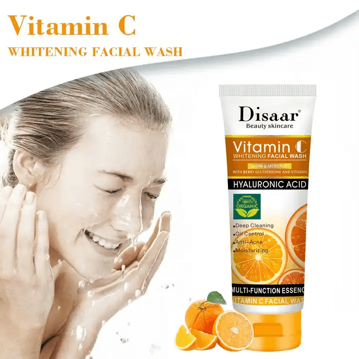 Disaar Vitamin C Whitening Facial Wash - 100ml - Pinoyhyper