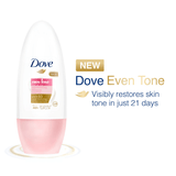 Dove Even Tone Rejuvenating Blossom Anti-Perspirant Deodorant Roll On - 50ml - Pinoyhyper