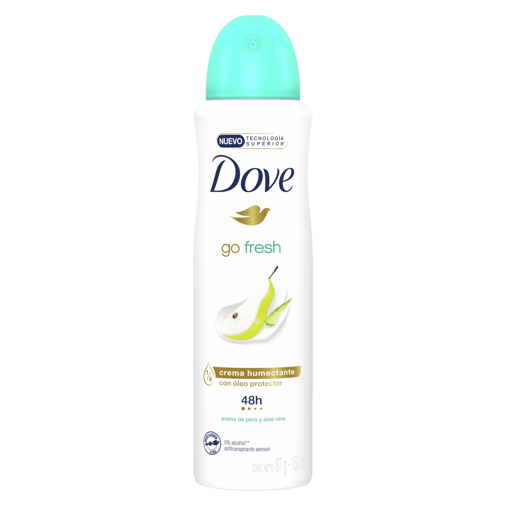 Dove Go Fresh Pear and Aloe Vera 48h Deodorant Spray - 150ml - Pinoyhyper