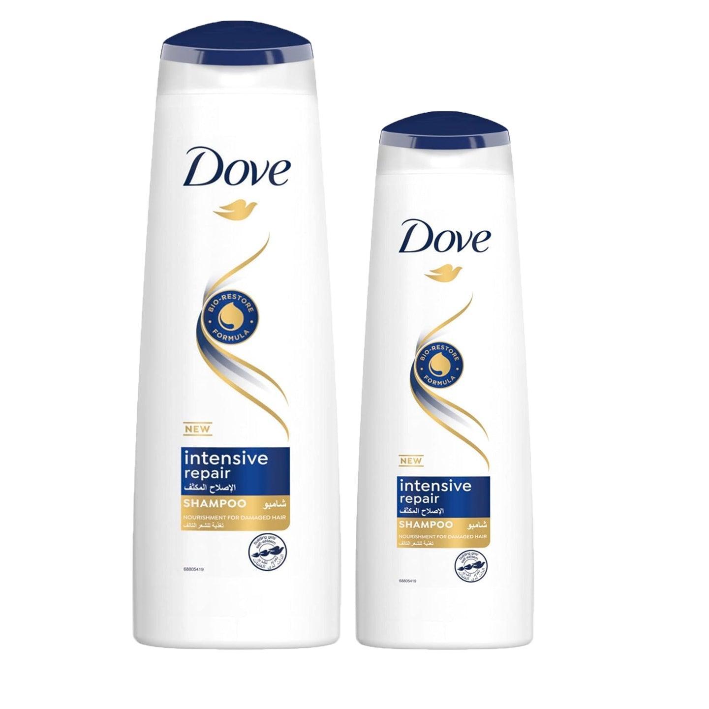 Dove Intensive Repair Shampoo - 400ml+200ml - Pinoyhyper