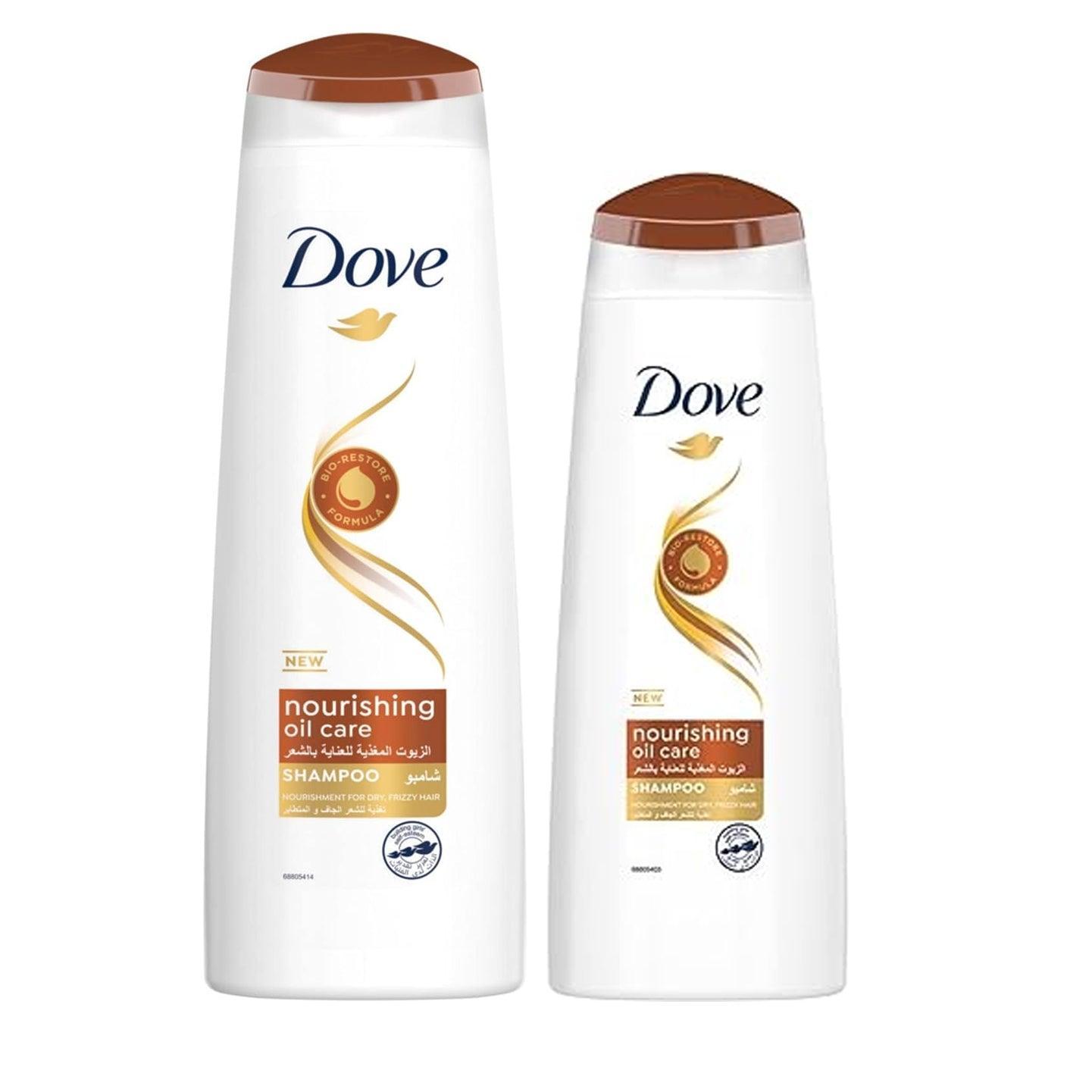 Dove Nourishing Oil Care Shampoo - 400ml+200ml - Pinoyhyper