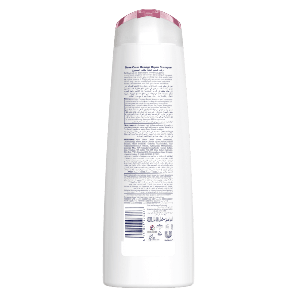 Dove Nutritive Solutions Color Care Shampoo - 400ml - Pinoyhyper