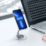 Multifunctional Rotatable & Folding Desktop Metal Bracket L-358