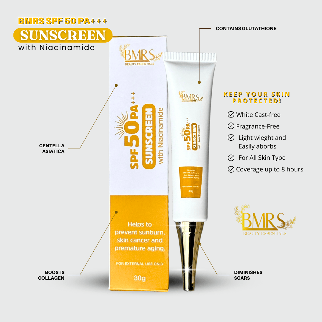 BMRS Sunscreen With Niacinamide SPF 50 PA+++ - 30g