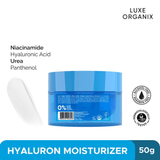 Luxe Organix Hyaluron White Double Collagen Hydra-Cooling Moisturizer 50g