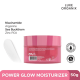 Luxe Organix Power Glow Bright Revive Vitamin C Drip Moisturizer 50g