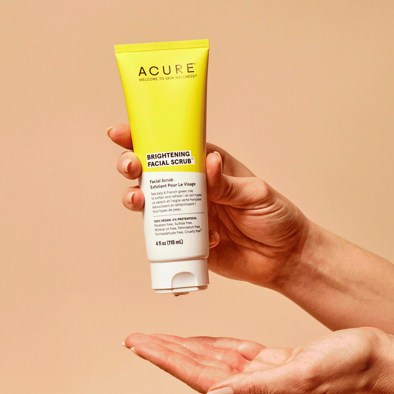 Acure Brightening Facial Scrub - 118ml