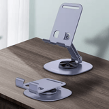 Metal 360 Rotating Desktop Folding Stand ZM-0114H