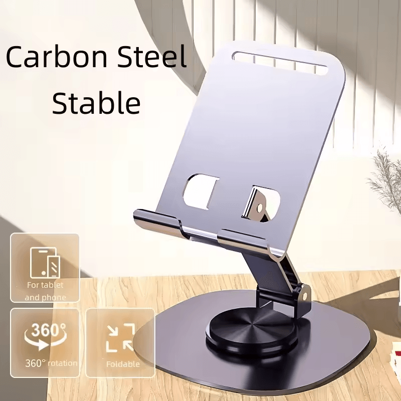 Metal 360 Rotating Desktop Folding Stand ZM-0114H