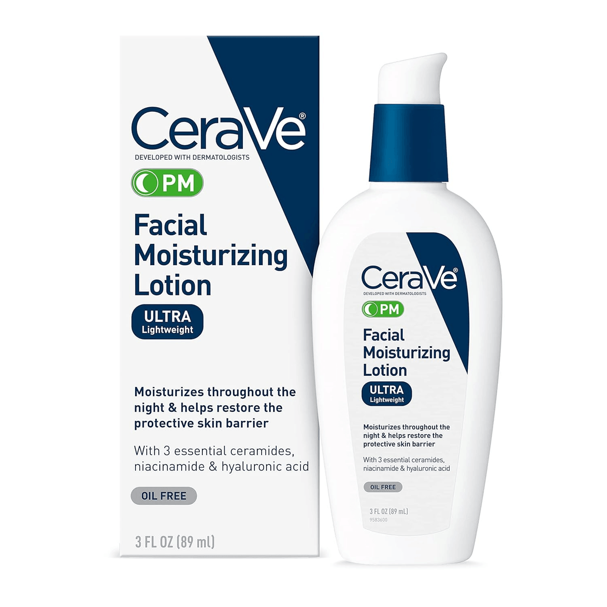 CeraVe PM Facial Moisturizing Lotion - 89ml