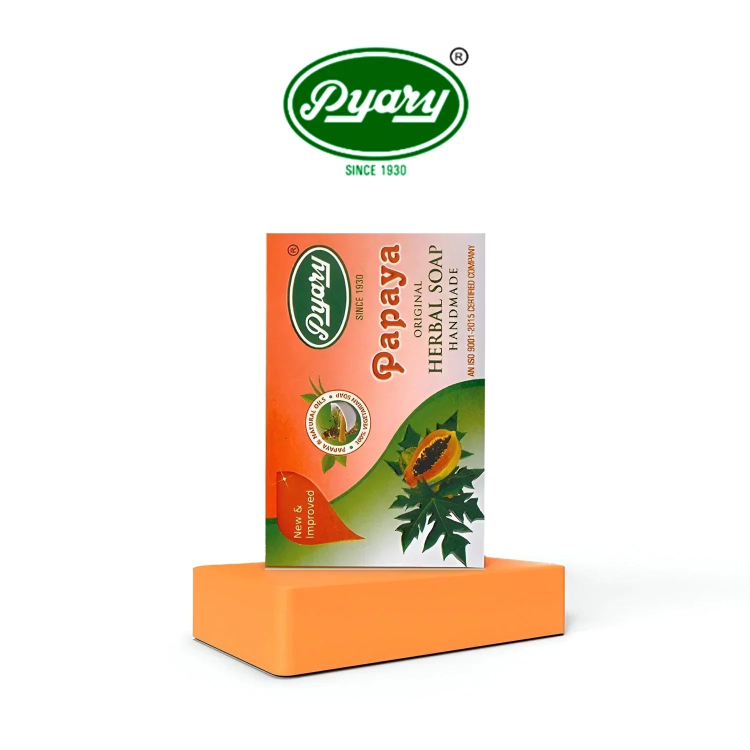 Pyary Papaya Original Herbal Soap - 75g
